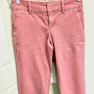 LOFT Women's Pink Straight Leg Pants
